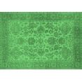thumbnail image 1 of Ahgly Company Indoor Rectangle Oriental Emerald Green Industrial Area Rugs, 6' x 9', 1 of 4