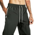 thumbnail image 3 of Men's Nike Olive NSW Essentials Unlined Woven Track Pant Joggers - L, 3 of 4