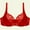 Red, variant on Tbopshirt Bras for Women,Ladies Traceless Comfortable No Steel Ring Lace Breathable Gathering Bra Woman Underwear