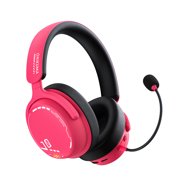 ONIKUMA 2.4GHz Wireless Gaming Headset for PS5/PS4/PC/Xbox/Switch/, Gaming Headphone with Noise-Canceling Mic, 7.1 Stereo Surround Sound, RGB Light, 60H Battery Life
