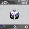 thumbnail image 4 of Kalair GFX Graphics Kit for Kawasaki ATV Mojave 250 Shred Series, 4 of 5