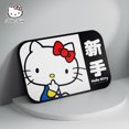 thumbnail image 4 of Pegatinas para coche de Hellokittys de Sanrios, para principiantes, para practicar oclusión, arañazos, dibujos animados firmes, kawaii, disponibles para día y noche, pegatinas reflectantes, 4 of 5
