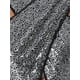 thumbnail image 5 of Vestido de lentejuelas INSPIRE CHIC para mujeres, con cuello halter, sin mangas, ajustado, para cócteles y fiestas, vestido mini, 5 of 6