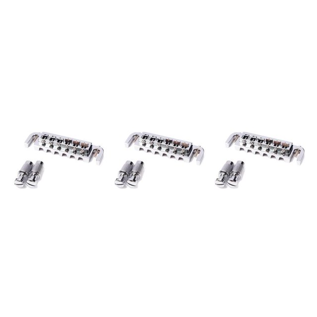 Naiovety Puente de metal Accesorios mejorados Sillín reemplazado Tamaño compacto Ajustable Profesional Sillín reemplazado Equipo musical Plata GA106 Type1 NO1 Naiovety CBP490597