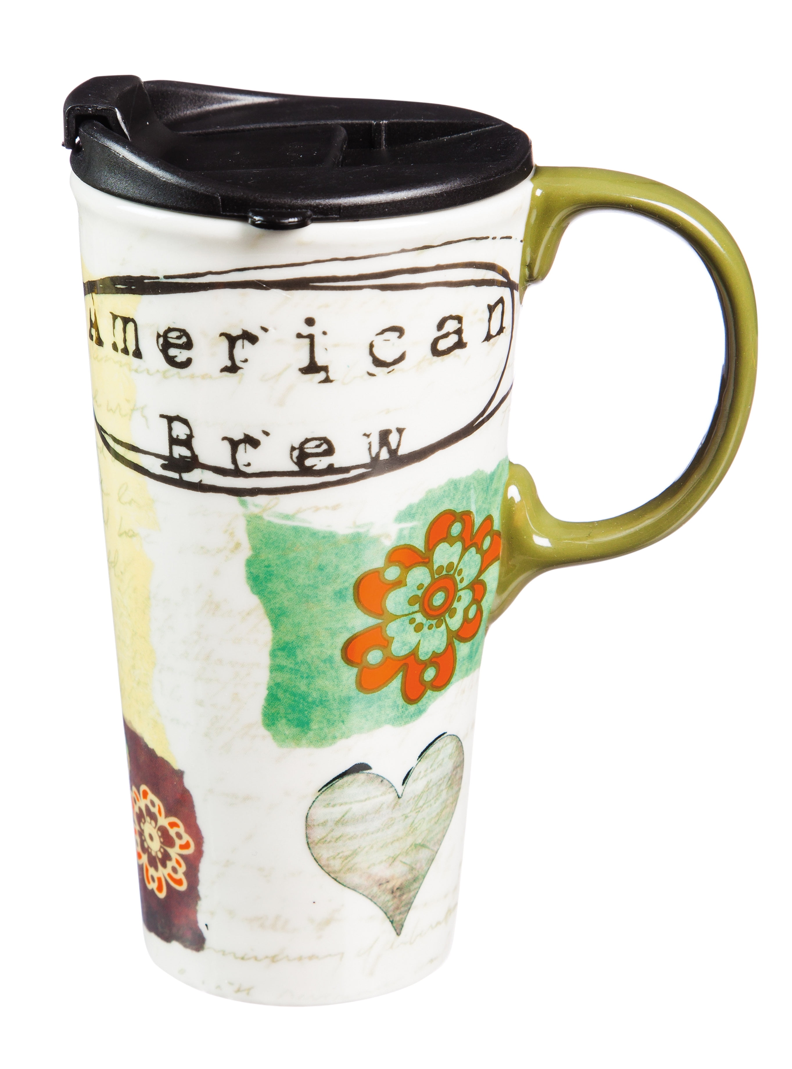 cypress home ceramic travel mug