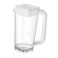 thumbnail image 2 of Jarra de agua de 2 l con tapa, fácil de limpiar, para agua fría y caliente, ideal para el hogar, ideal para el refrigerador, para té, leche, café,, 2 of 8