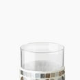 thumbnail image 4 of Croscill Seville Mosaic Glass Tumbler in Silver, 4 of 5