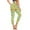Yellow, variant on Azrian Breathable Women's Active Leggings for Yoga Fashion Casual Women Happy Easter Printed Gradient Span Ladies High Waist Wide Leg Trousers Yoga Pants Long Pants