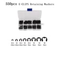thumbnail image 3 of 550X Assortis M1.5 - M6 Clips en Acier Inoxydable Kit Circlip Anneau de Retenue, 3 of 10