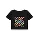 thumbnail image 1 of Camiseta corta holgada con cuello redondo para mujer, para caminar, viajar, mochilear, vacaciones L, 1 of 7