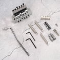 thumbnail image 3 of Tremolo Bridge System, Neck Lock Double Vibrato System Bridge Vibrato System Guitar Spring Stabilizer, Performance For Guitar Lovers Beginner Use Gold,Silver,Black, 3 of 8
