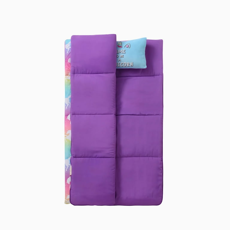Mr Mrs Right Kids Sleeping Bags for Boys Girls Plush Slumber Bag Super Soft Nap Mat for Daycare Sleepovers With Plush Pillow Unicorn Walmart