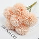 thumbnail image 1 of Juego de 6 macarrones de imitación de diente de león de color rosa claro delicado, 1 of 3