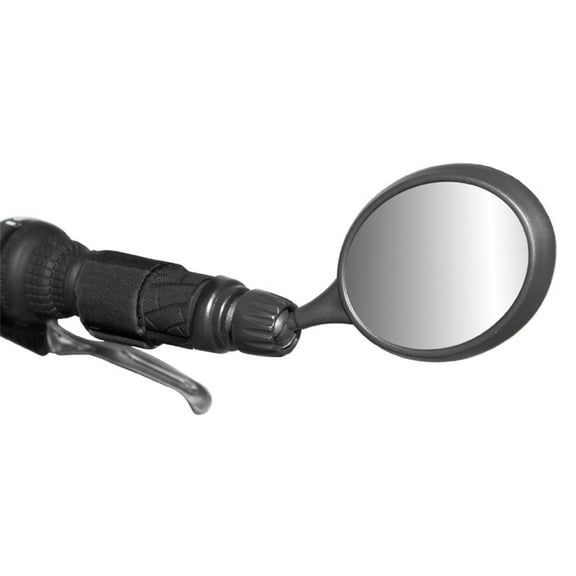 K Source 97051 - Handlebar Left Side Strap-On Black Mirror