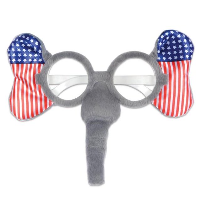 Beistle 53598 Patriotique Lunettes d'Éléphant