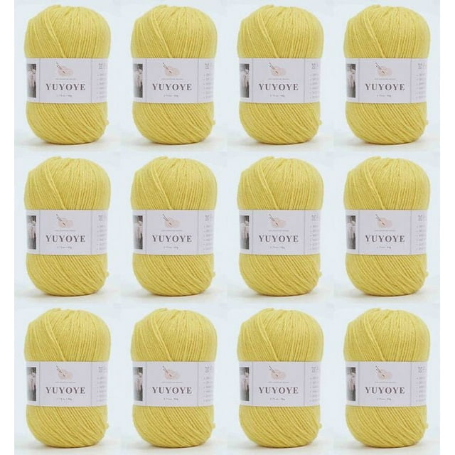 Generic 4-Ply 100% Merino Wool Yarn, 50g