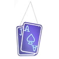 thumbnail image 2 of Poker Neon Signs, Playing Cards Neon Signs Acrylic Attractive  for Bar, 2 of 7