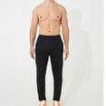 thumbnail image 5 of WERYOUNG Men Spring Autumn Soccer Training Pants Knitted Tapered Jogging Trousers Lightweight Running Long Pants Comfort Bottoms, White, XS, 5 of 6