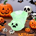 thumbnail image 2 of 5Pcs Halloween Luminous Mini Ghosts Figures 5 Colors Glow in The Dark Miniature Resin Ghost Figurines to Hide Bulk Tiny Small Statue for Halloween Party Favors Micro Garden Dollhouse Decorations, 2 of 5