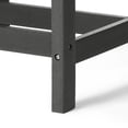 thumbnail image 5 of WestinTrends Ashore Outdoor HDPE Patio Classic Armless Dining Side Chair, Gray, 5 of 11