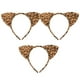 thumbnail image 1 of 3pcs diademas de leopardo aros de cabello diadema de animales accesorios para el cabello, 1 of 5