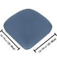 thumbnail image 3 of EUDIDV Comfortable Relaxing Cushion Solid Color Brushed High Elastic Chair Cover Soft And Comfortable Chair Seat Cover -proof And Dirt- Chair Slipcover Suitable For Dining Chair Supportive Seat, 3 of 3