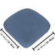 thumbnail image 3 of Xihbxyly Funda de Silla de Color Liso, Tejido Cepillado de Alta Elasticidad, Protección Suave y Cómoda para El Asiento, Antimanchas, Funda para Silla de Comedor de Oficina, Lavable a Máquina, Tamaño, 3 of 5