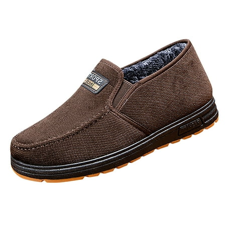 

fvwitlyh Snow Boots for Mens Snow Boots Size 12 4e Men Snow Boots Fashionable And Simple Winter Thick Warm Cotton Boots Mens Air 1 Shoes