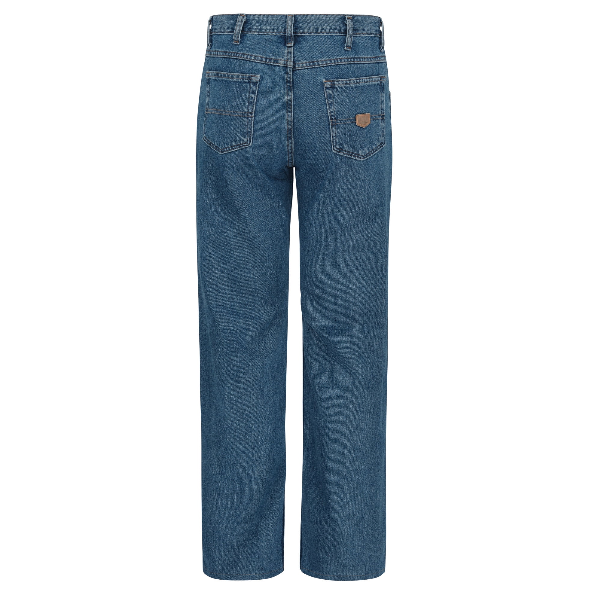 Red Kap Men's Loose-Fit Dungaree Jean - Stonewash Denim With Hammer Loop & Tool Pockets - View #5