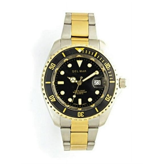 Mens 200 Meter Sport Dive Watch Two Tone