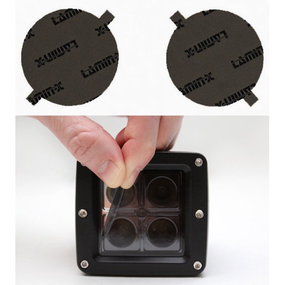 Dodge Avenger (07-10) Gunsmoke Fog Light Covers
