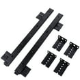 thumbnail image 4 of 1 Paire de Rails Coulissants pour Clavier de Bureau Tiroir Rail Latéral, 4 of 6