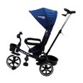 thumbnail image 2 of Triciclo Evolutivo Angelin Baby  IS3041Z con asiento giratorio y baston Azul -, 2 of 6