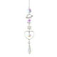 thumbnail image 1 of Crystal Wind Chime Catcher hecho  jardín trasero 38cm Gloria Colgantes colgantes, 1 of 8