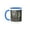 Blue/White, variant on 3drose, Mossy Bark Oak Tree, 15oz Mug