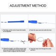 thumbnail image 3 of Cuerda para saltar - Cuerda para saltar con segmentos de cuentas suaves - Cuerda elegante ajustable sin enredos para entrenamiento, 3 of 4