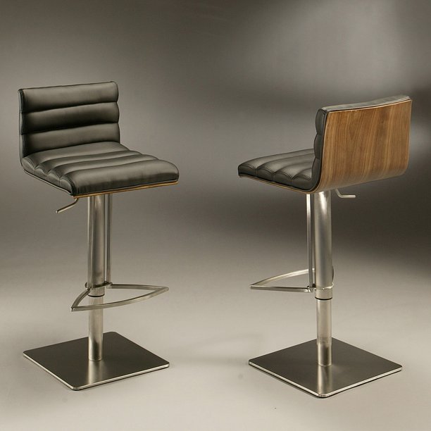 Impacterra Adjustable Dubai Hydraulic Bar Stool Stainless Steel