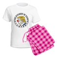thumbnail image 5 of CafePress - Women's Light Pajamas - Women's Short Sleeve Print T-Shirt and Pants Light Cotton Pajama Set, 5 of 7