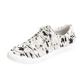 thumbnail image 2 of Low Top Camouflage Canvas Casual Sneakers for Women Soft Flat Rubber Sole Breathable Everyday Summer Footwear, 2 of 4