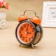 thumbnail image 5 of Reloj despertador pequeño y ruidoso de 3" para personas que duermen profundamente, reloj despertador con dos campanas que funciona con pilas, 5 of 6