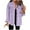 Purple, variant on Miluxas Women’s Oversized Button Up Denim Jacket Frayed Hem Shacket Long Sleeve Pockets Denim Jean Jacket White 10(XL)