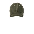 thumbnail image 2 of Port Authority Pigment Print Distressed Cap-One Size (Olive), 2 of 3