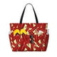 thumbnail image 1 of Disketp Fire Extinguisher Bolsa de Playa de Gran Capacidad, Bolso Impermeable y a Prueba de Arena para Mujer, Ideal para Playa, Piscina y Natación, 1 of 7