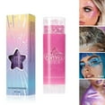 thumbnail image 4 of Sequin Eyeshadow Stick, Multi-Purpose Body Glitter Gel, Long-Lasting Glossy Three-Dimensional Makeup Highlight, Natural Safe Ingredients, Easy Application for Eyes Lips and Cheeks, 4 of 7