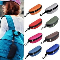 Cheers.US Waterproof Sunglasses and Eyeglasses Case - Durable, Hard EVA Zippered Glasses Holder