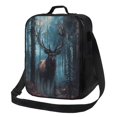 thumbnail image 1 of Fotbe Mystical Forest Elk Lonchera Bolsa de Almuerzo para Hombres y Mujeres, Lonchera de Gran Capacidad, Bolsa de Almuerzo Reutilizable, Bolsa Térmica Aislante, 1 of 7