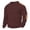 Wine, variant on FRSASU Mens Long Sleeve Sweatshirt Stand Crew Neck Sweatshirt Top for Men Fleeced Hooded Sweatshirts Wine