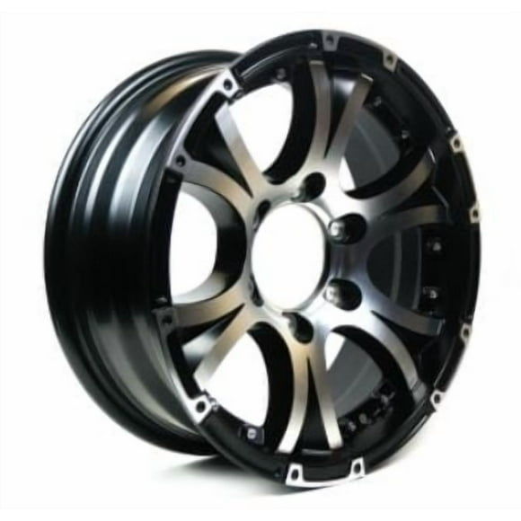 Taskmaster Trailer Wheel AX02660655BMFL Viking Series; 16 Inch Diameter x 6 Inch Width; 6 x 139.7 Millimeter/6 x 5.50 Inch Bolt Pattern; 0 Millimeter Offset; 3.50 Inch Backspacing