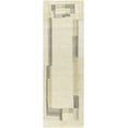 thumbnail image 6 of Hauteloom Xylon Wool Living Room, Bedroom Area Rug - Contemporary - Light Silver, Warm Gray, Sage - 2' x 3', 6 of 8