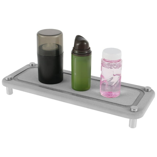 POINTERTECK Sink Fast Drying Stone Portable Instant Dry Sink Organizer Diatomaceous Earth Stone Sink Tray Durable Bottle Drying Rack Water Absorbing Stone Tray Max Loading 30lbs for Bathr